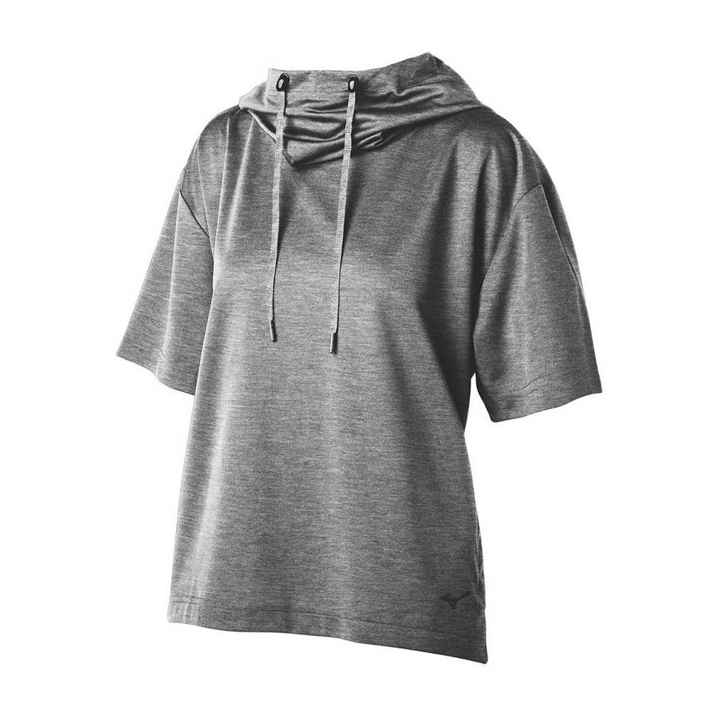 Mizuno Women's April Ross Player Ponch Hoodie Grey (440701-SWD)